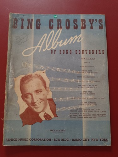 1940 bing crosby album of - bing, crosby's