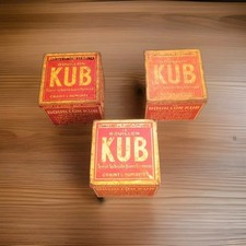 Lot 3 Boîtes Bouillon KUB Anciennes , Déco Collection Pub