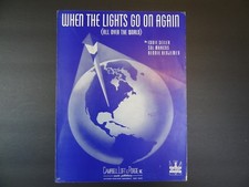Vintage Sheet Music WW2 - When