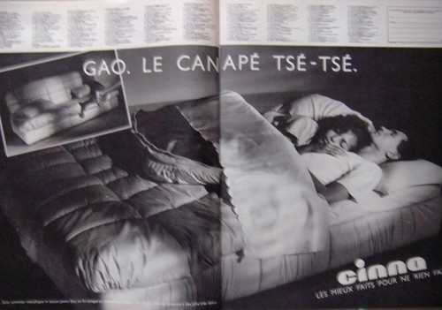 Publicité 1981 cinna - 1981, gao