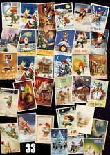 33 Ancienne Petit Noël Cartes