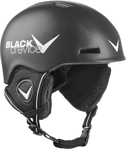 Casque ski black crevice - de,