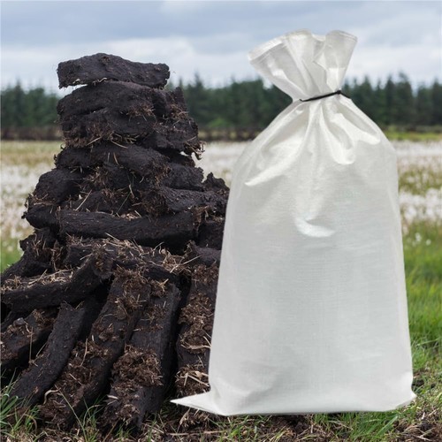 Briquette tourbe brûlant - briquette,