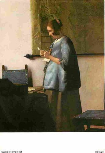 Carte postale art - -, peinture