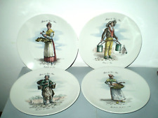 4 ASSIETTES METIERS DU VIEUX