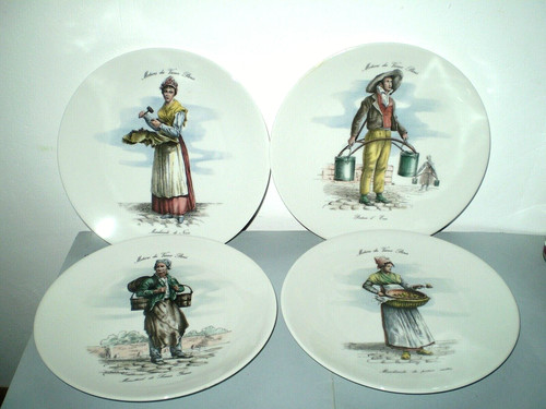 Assiettes metiers vieux - metiers,