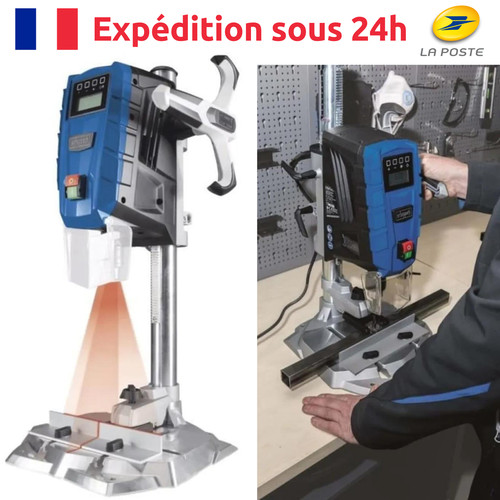 Perceuse colonne avec laser - à,