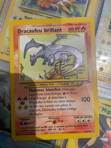Carte pokémon dracaufeu - carte,