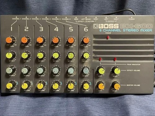 Boss stereo mixer 600 - stereo, bx-600