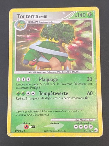 Carte pokemon torterra - pokemon, 17/130