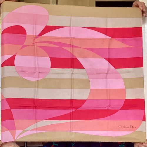 Vintage foulard carre - vintage,