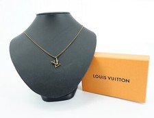 Collier Louis Vuitton LV Twig MP2456/LE013 Métal GP Occasion envoi depuis le ...