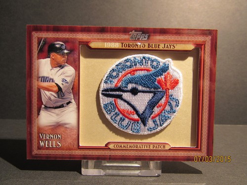2011 topps commemorative patch - topps,