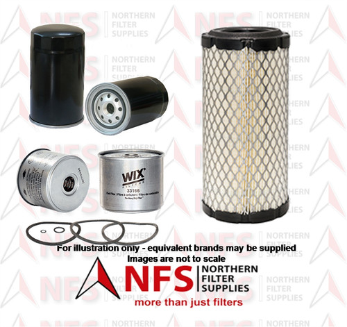 Nfs filtre kit pour - filtre, jcb
