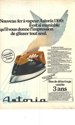 Publicite 1976 astoria - publicite, 100