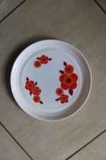 assiette plate Vintage