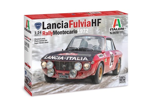 Italeri lancia fulvia hf - 1:24,