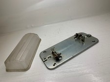 plafonnier en verre holophane ancien voiture 1950/1960