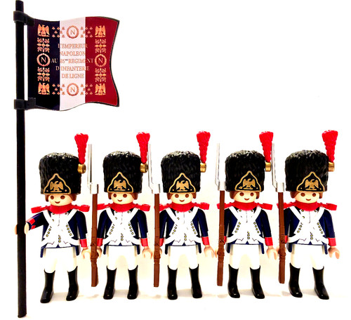 Playmobil soldats français - soldats,