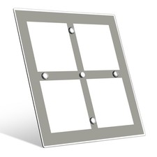 215CM x 215CM Plafonnier LED 12V 12W CampingCar LED Acrylique 1080LM Gradateu...