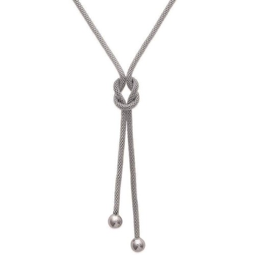 Collier double chaîne maille - double,