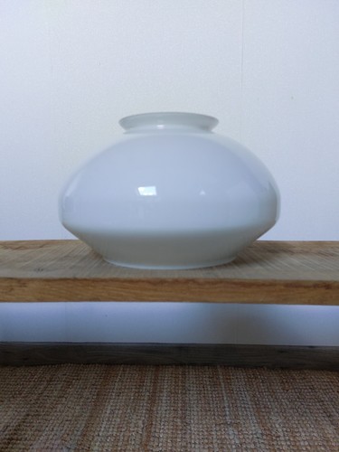 Globe opaline blanche - opaline,