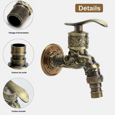 Robinet de jardin extérieur