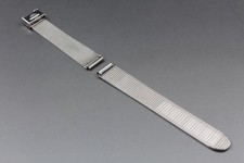 Bracelet maille milanaise Omega 2038 18 mm en acier inoxydable bracelet fabri...