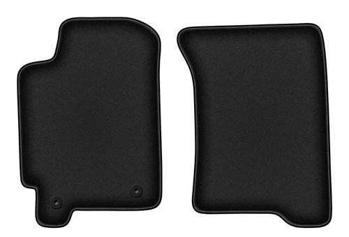 Tapis avant velours noirs
