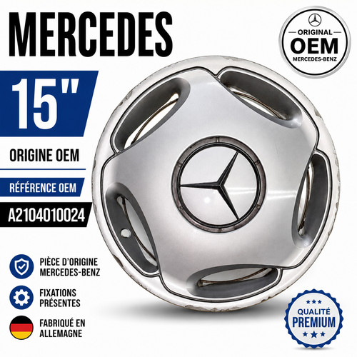 Enjoliveur mercedes oem - mercedes,