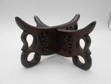 CHINE :  SOCLE SUR PIED EN