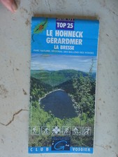 carte  IGN bleue 3618 OT top 25 LE HOHNECK GERARDMER LA BRESSE   1997 edition 2