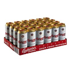 2 X Budweiser Budvar 24 X 0,5L