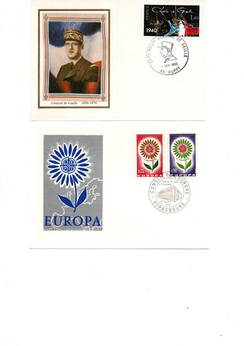 Lot cartes 1er jour - cartes,