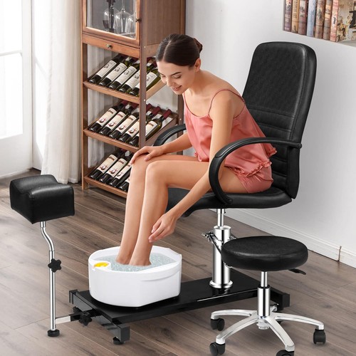Pedicure chair with stool - chair, &
