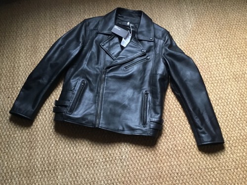 Blouson cuir noir - blouson, motorrad