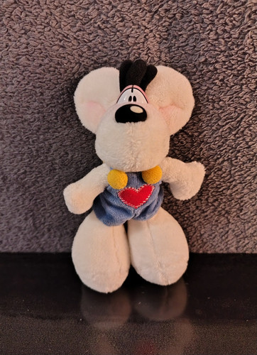 Petite peluche diddl salopette - peluche,