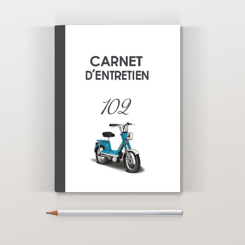 Carnet entretien mobylette - d'entretien,