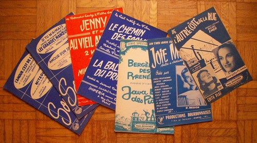 Lot partitions anciennes - 15,