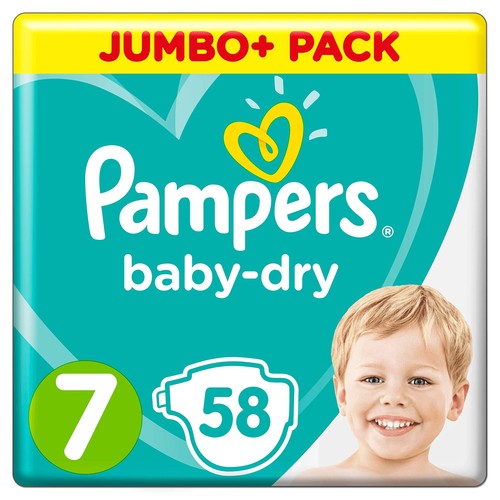 Pampers baby dry taille - dry, 7