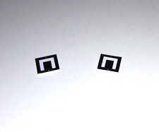 2 PLAQUES DE SIGNALISATION (GABARIT TUNNEL OU PONT ) Signal HO 1/87