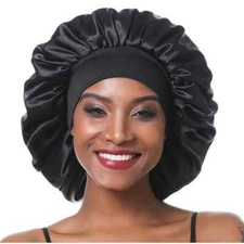 Bonnet de Nuit en Satin -