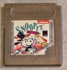 SNOOPY'S MAGIC SHOW NINTENDO
