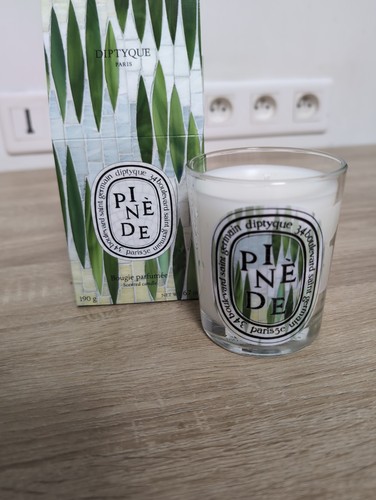 Bougie diptyque pinède - bougie,