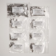 HONDA CB 350 F 1972-1974 Kit n°2 vis CRUCIFORME inox moteur CB350 CB350F