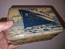 BOITE tôle lithographiée