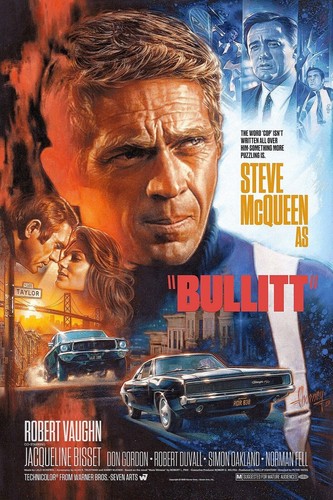 BULLITT, STEVE MC QUEEN, REPRO