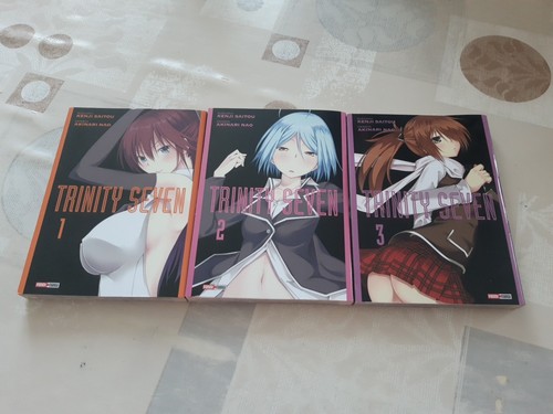 Lot mangas trinity seven - lot, 3