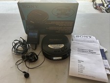 DISCMAN ESP SONY D-245 Vintage Boîte Hs Non Fonctionnel Chargeur