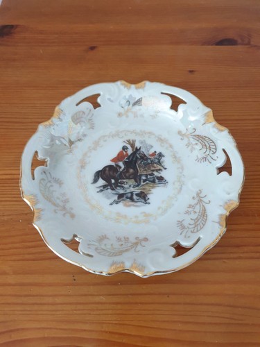 Belle assiette décorative - , à
